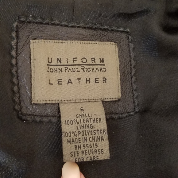 Uniform Leather Jackets & Coats Vintage Uniform John Paul Richards